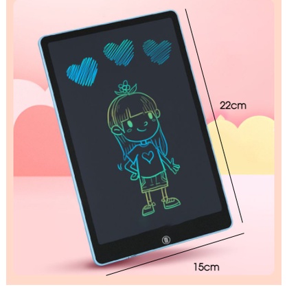 Bảng Viết Bảng Vẽ Điện Tử Thông Minh LCD Tự Động Xóa Thúc Đẩy Tư Duy Sáng Tạo Cho Bé 8.5 inch