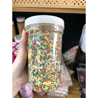 Cốm màu Premier Win Hũ 500G - Ly Sóc Nâu