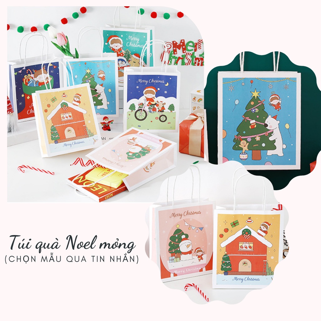 Túi Quà Noel 2021 078840 ERASHOP - Tặng Sinh Nhật, Kỉ Niệm, Tặng Người Yêu, Thầy Cô, Bạn Bè, Rẻ Đẹp