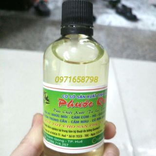 Dầu Tràm Huế 100ml loại 3 thơm dịu nhẹ xông phòng cho bé tắm