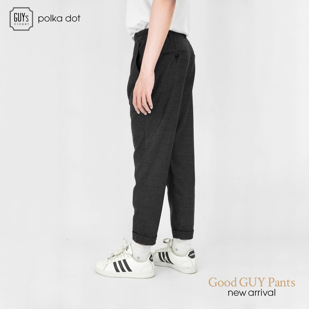 [HÀNG THIẾT KẾ] Quần vải suông GOOD GUY Pants thanh lịch, kết hợp chun và đỉa quần với 4 phiên bản màu trẻ trung