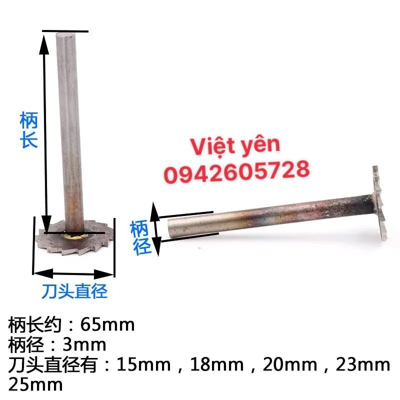 Mũi rẫy nền phi 6