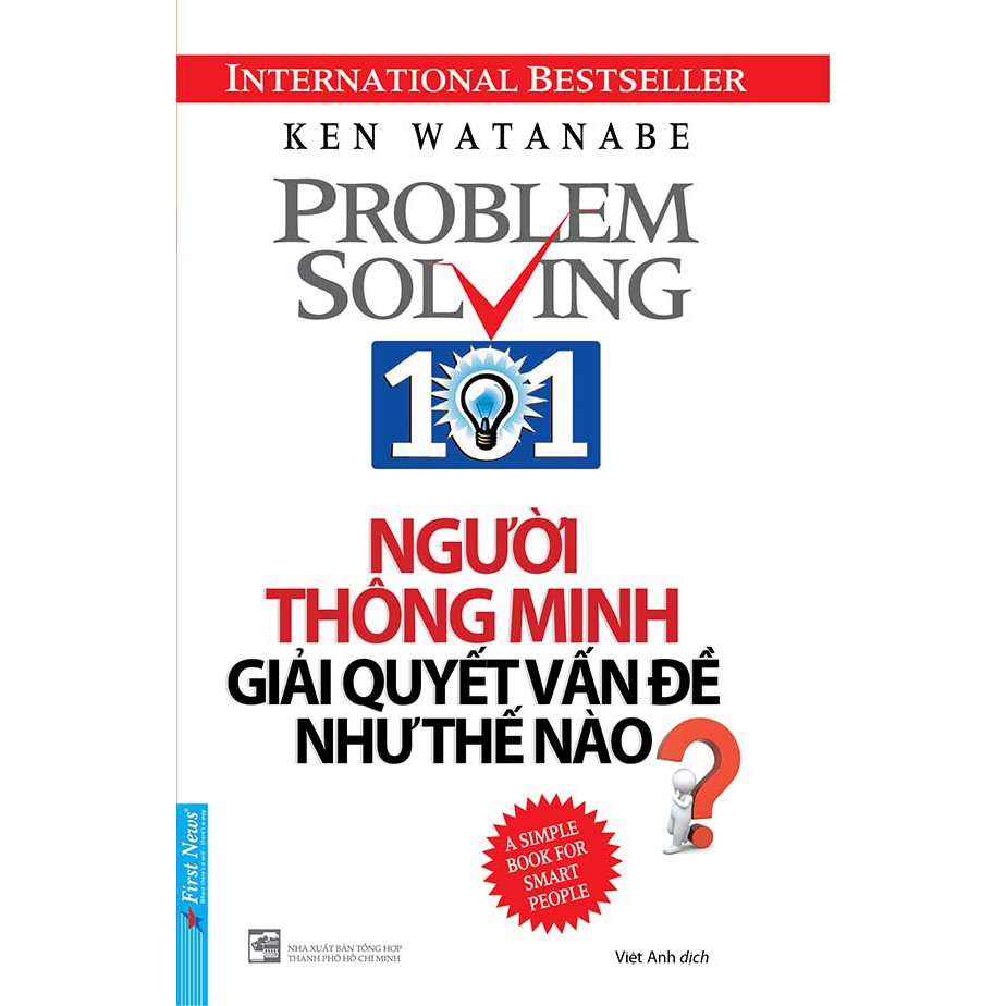 Sách - Combo Người thông minh giải quyết vấn đề như thế nào + Người thông minh không làm việc một mình - FirstNews