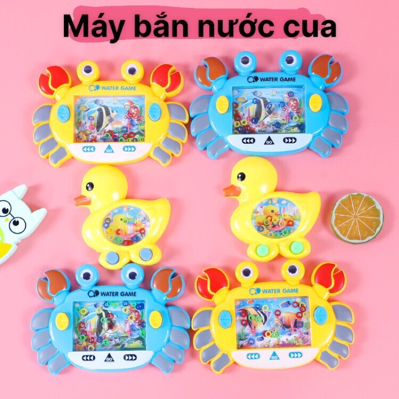 Đồ chơi trẻ em máy chơi game bắn vòng nước vui nhộn