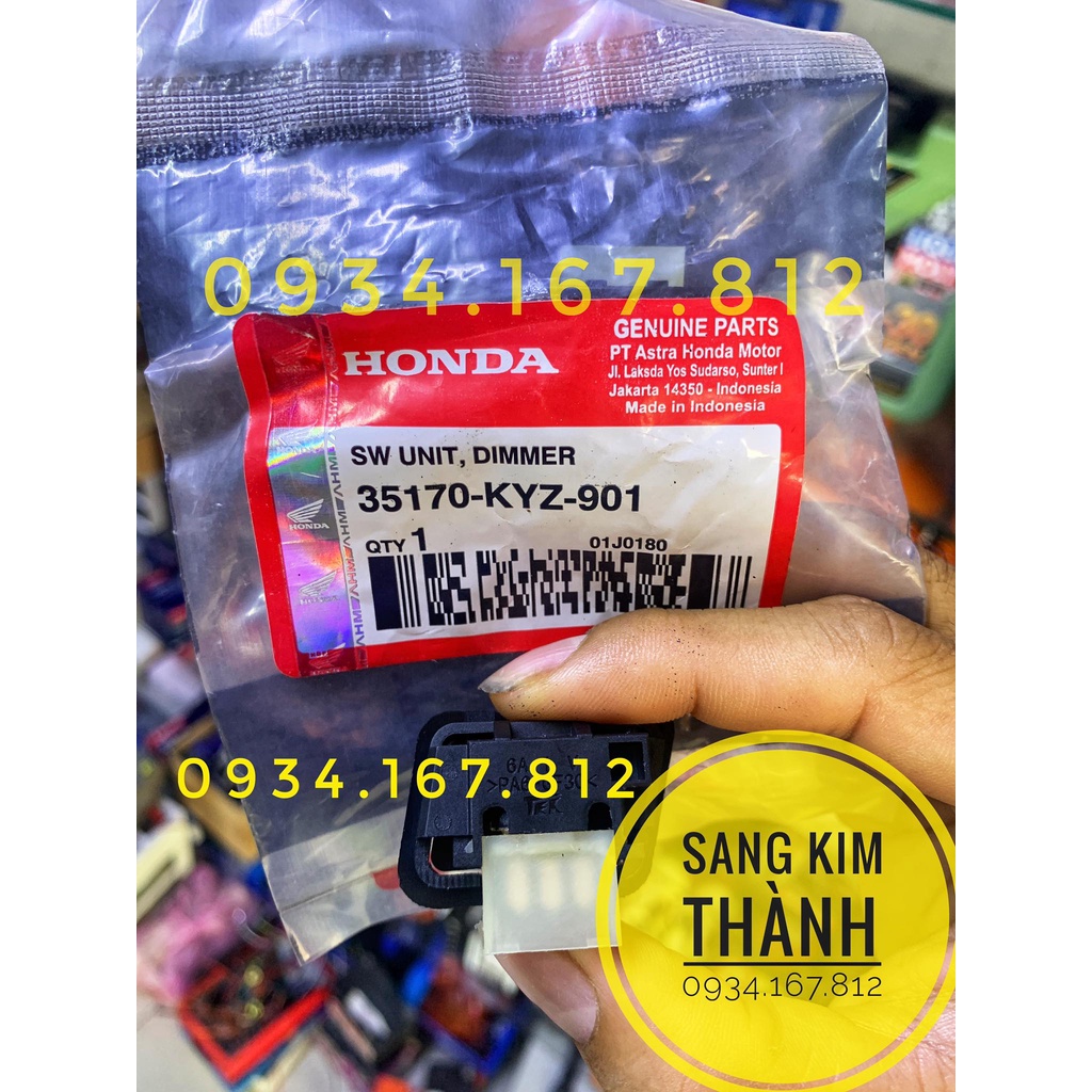 Công Tắc Tắt Đèn Pha Xe Wave Rsx 2021 2022 2023