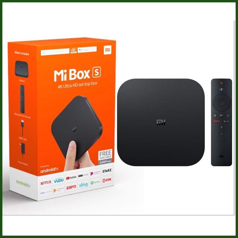 [CHÍNH HÃNG DIGIWORLD] Android Tivi MIBOX S (4K) GLOBAL- Mi box S Model MDZ-22-AB.