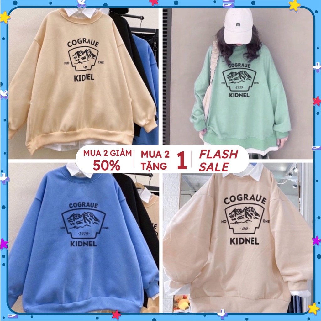 Áo khoác hoodie nam nữ form rộng Unisex Corage TeenTop, Áo sweater nam nữ nỉ phong cách oversize | BigBuy360 - bigbuy360.vn