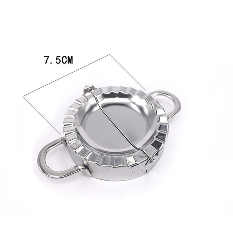 Set 4 Khuôn Làm Há Cảo 1 / 2 / 1 Khuôn Làm Bánh Xếp Bằng Thép Không Gỉ