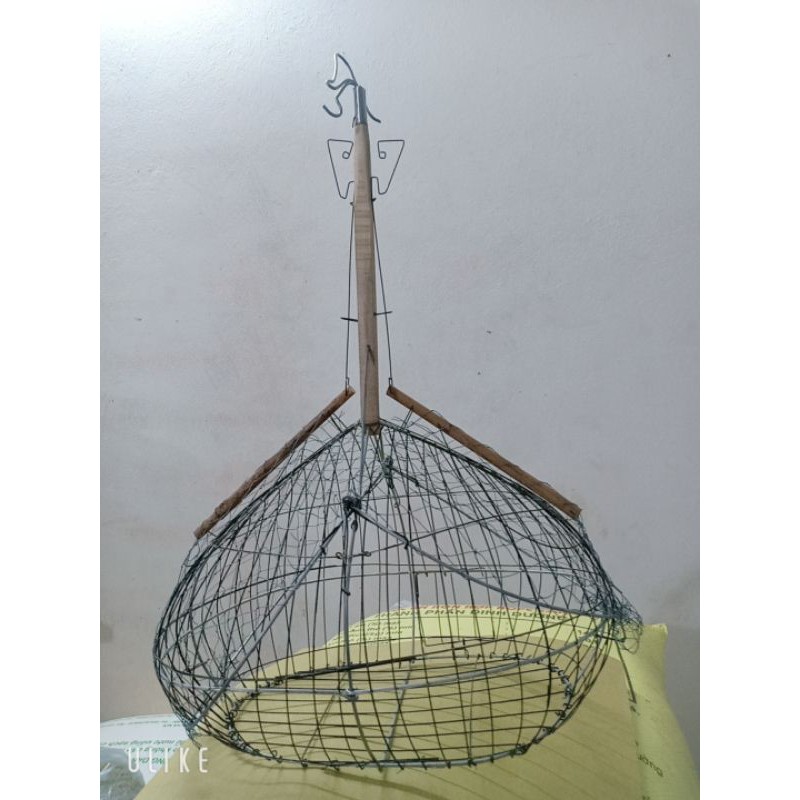 Hỗ trợ ship- lồng bẫy chim chào mào chòe bằng săt , lụp chào mào, chích choè siêu nhạy- phụ kiện pét