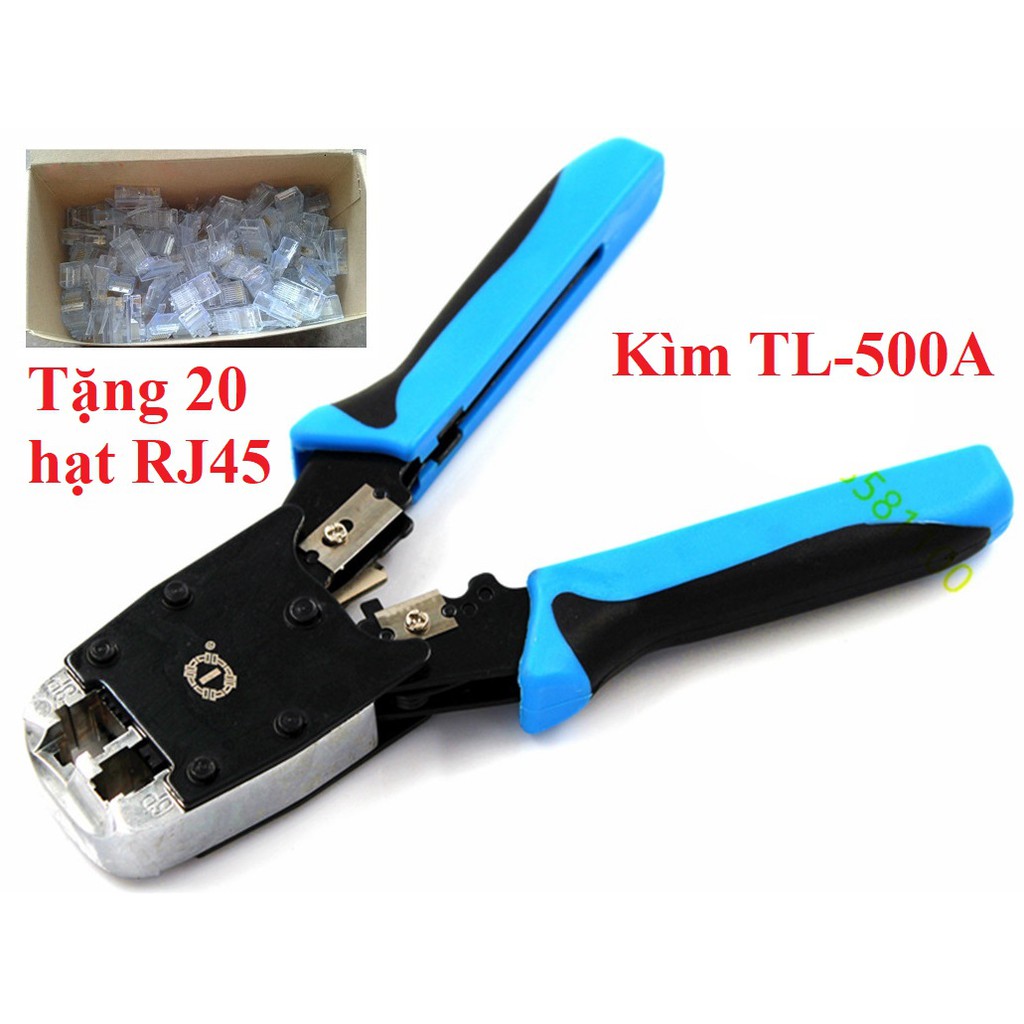 (Tặng 20 hạt mạng RJ45 ) Kìm mạng Talon TL-500A