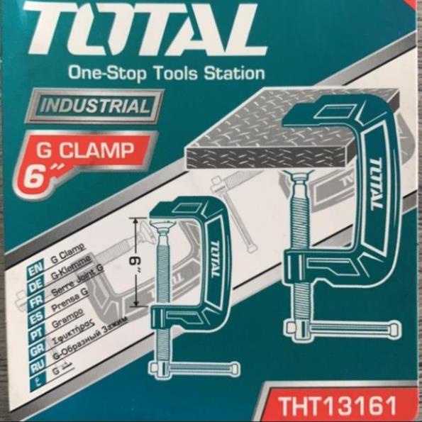 Cảo chữ C Kẹp gỗ chữ G ( C) 4 5 6 &quot;  inch Total 4 &quot; THT13141,  5&quot; THT13151, 6&quot; THT13161 Chất liệu thép cao cấp