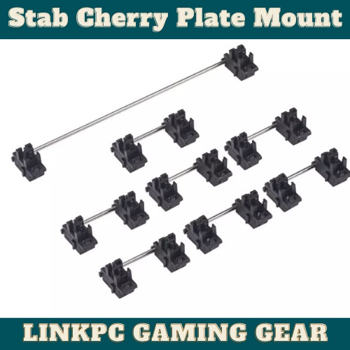 Thanh cân bằng cho bàn phím cơ - Bộ Stab Cherry Plate Mount