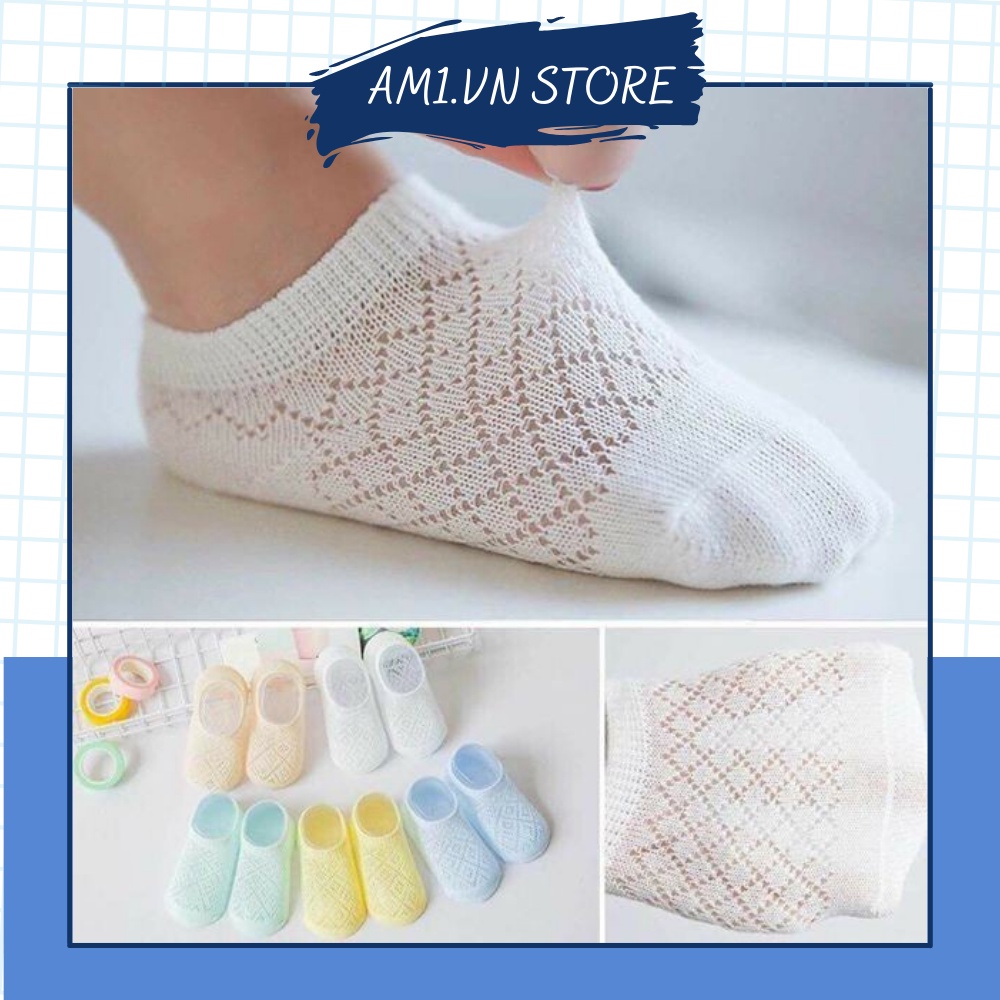 Tất trẻ em - Tất lưới cho bé sơ sinh đến 4 tuổi