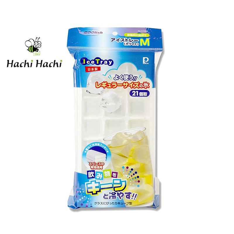 Khay đá viên Pearl Metal 21 viên - Hachi Hachi Japan Shop