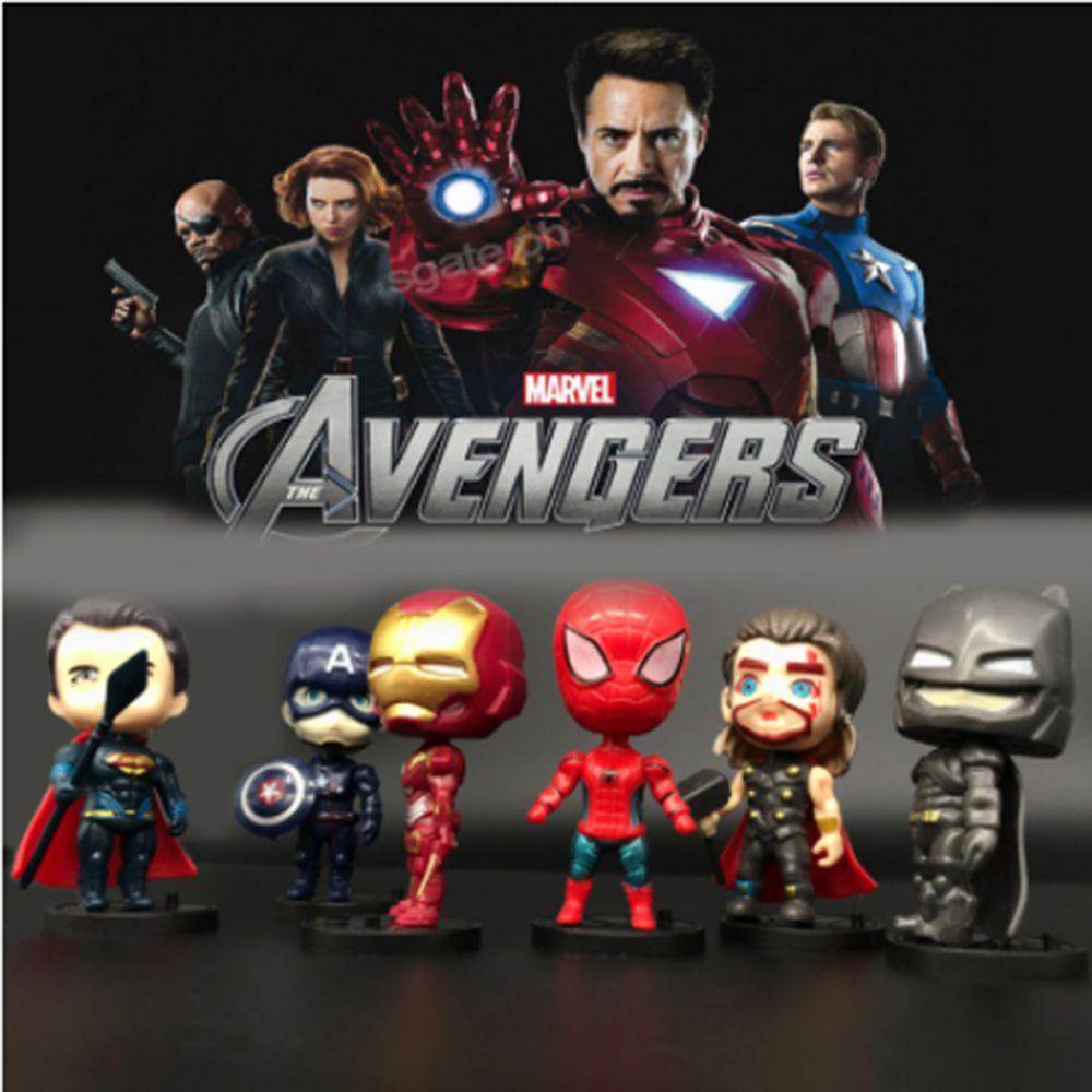 Mô Hình Nhân Vật Người Nhện Marvel Trang Trí Bánh Kem