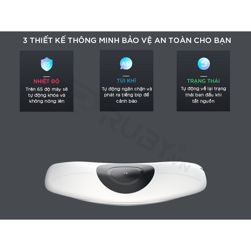 CHÍNH HÃNG Máy Massage Thắt Lưng Momoda Xixa SX31, Massage Hồng Ngoại, Giảm Đau Nhức Hiệu Quả