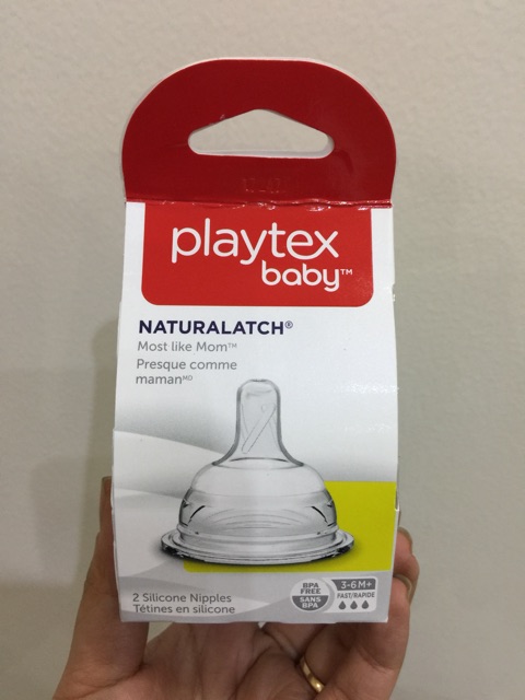 Núm Playtex fast flow - dòng chảy nhanh 6m+ (bộ 2 cái)