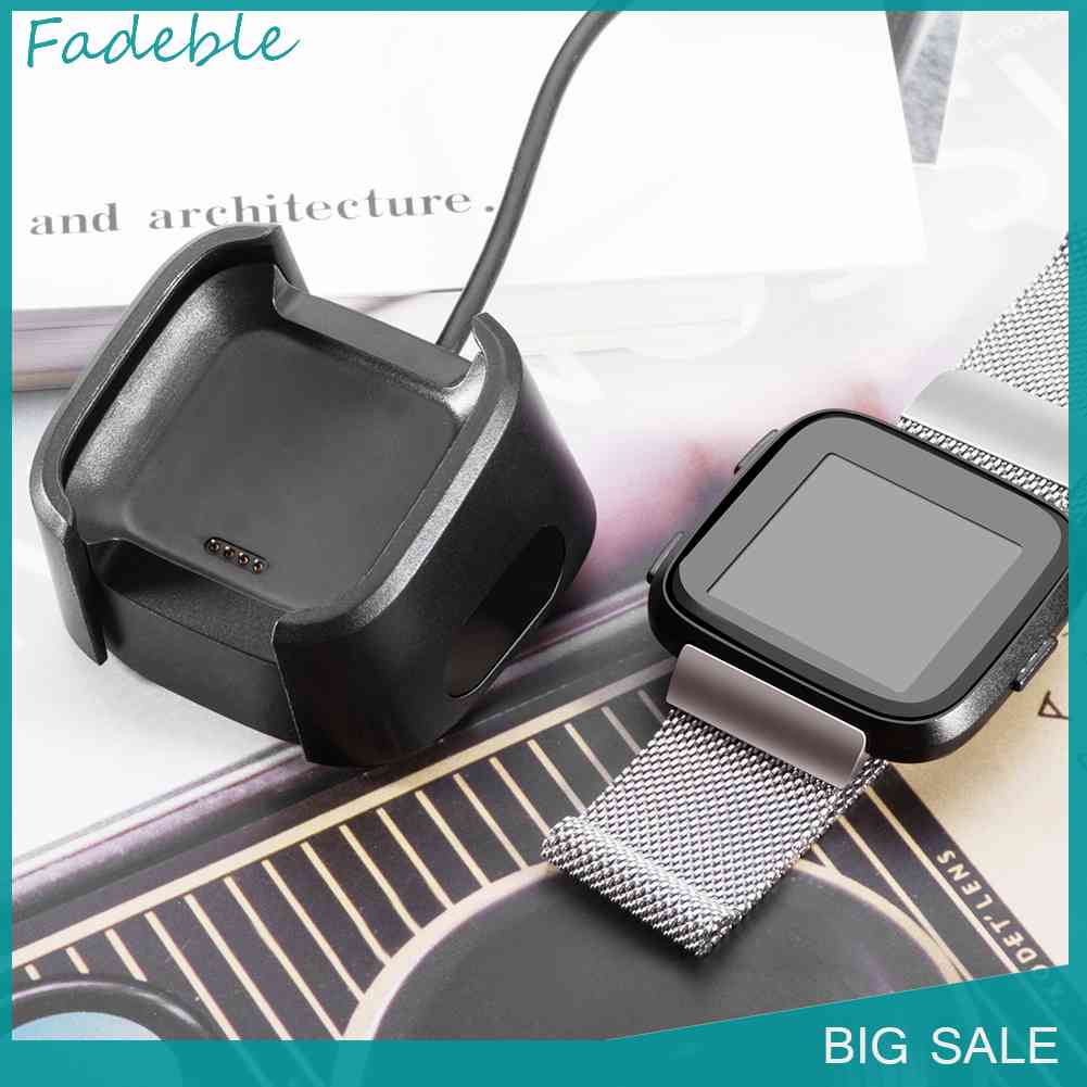 Dây Cáp Sạc USB 1m Cho Đồng Hồ Thông Minh Fitbit Versa Lite / Versa