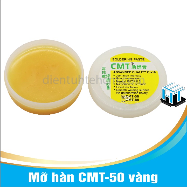 Mỡ hàn CMT-50 màu vàng