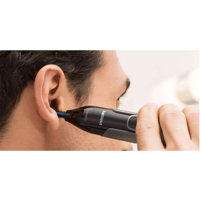 Máy Tỉa Lông Mũi, Tai Và Lông Mày Philips NT3650/16 - Hàng Chính Hãng