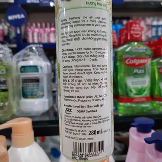 Xịt phòng Spring Lài 280ml