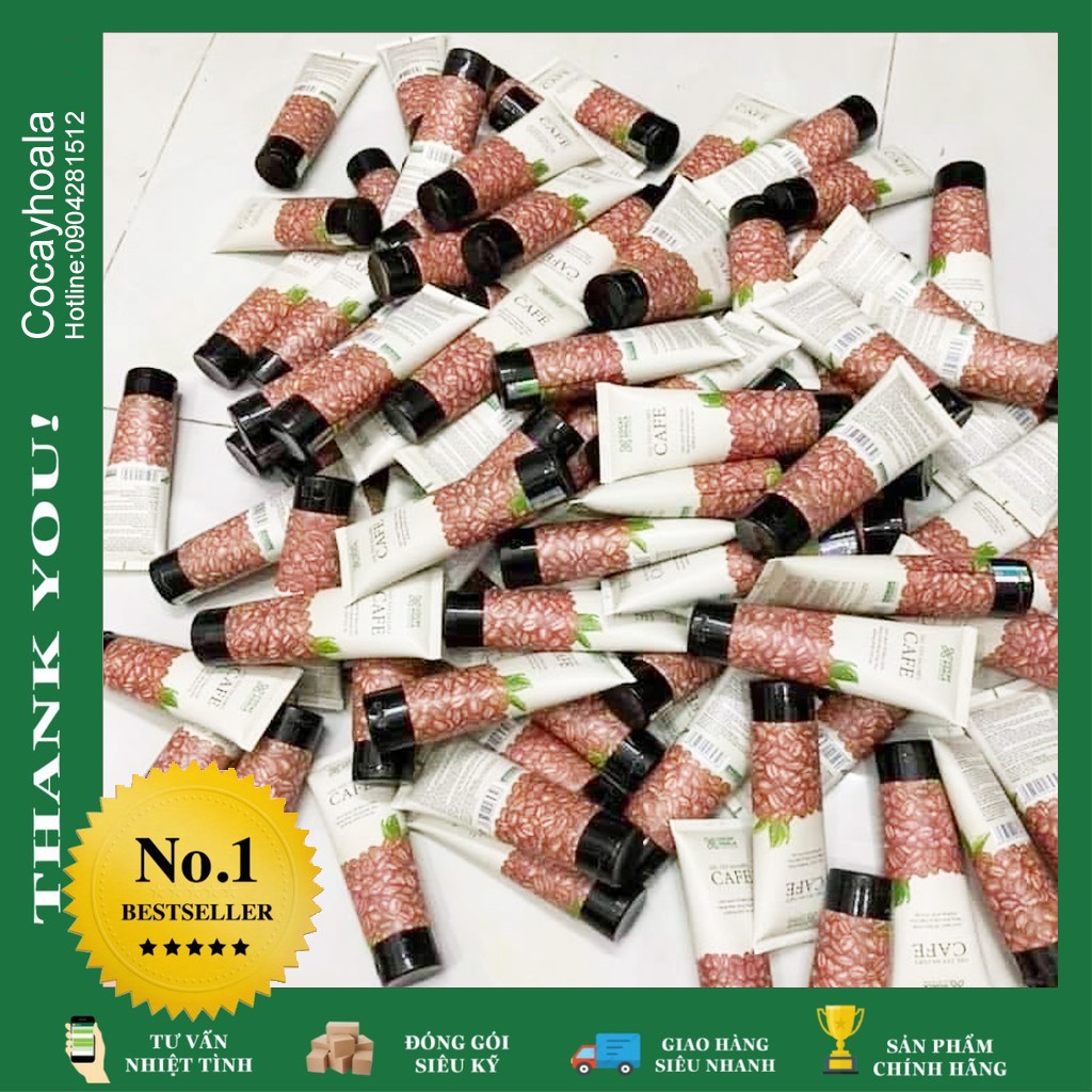 Kem tẩy da chết - kem tẩy da chết an toàn cho mẹ bầu dành cho mặt chiết xuất cà phê Cocayhoala 100g | BigBuy360 - bigbuy360.vn