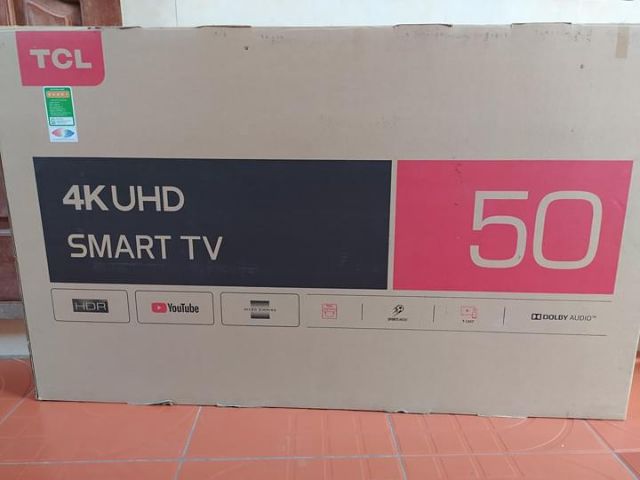 Smart Tivi TCL 4K 50 inch L50P65-UF khuyến mại