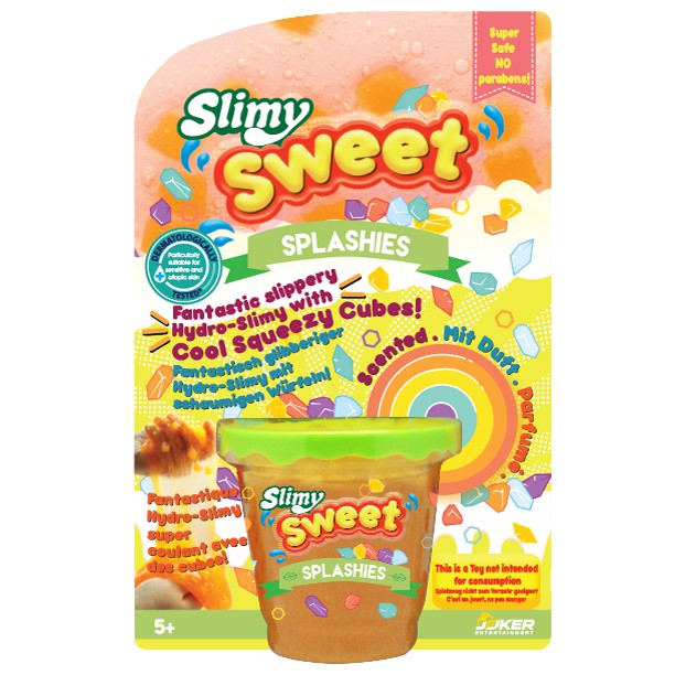 Đồ Chơi Slimy Chất nhờn ma quái Slime thạch Splashies (Cam) 33465/OR