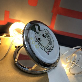 Gương hộp trang điểm in theo yêu cầu, phù hợp làm quà tặng