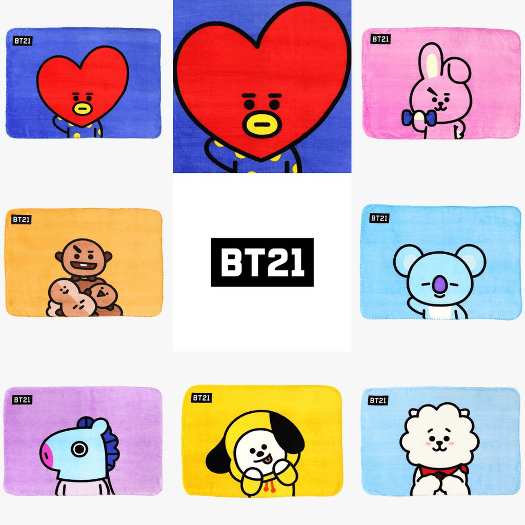 CHĂN ĐA NĂNG UNOFF BT21 kèm hình thật