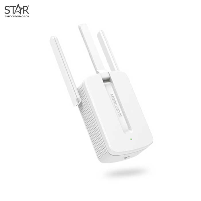 [Mã SKAMLTSM9 giảm 10% đơn 99K] Bộ Kích Sóng Wifi Repeater Mercusys MW300RE 300Mbps 3 anten