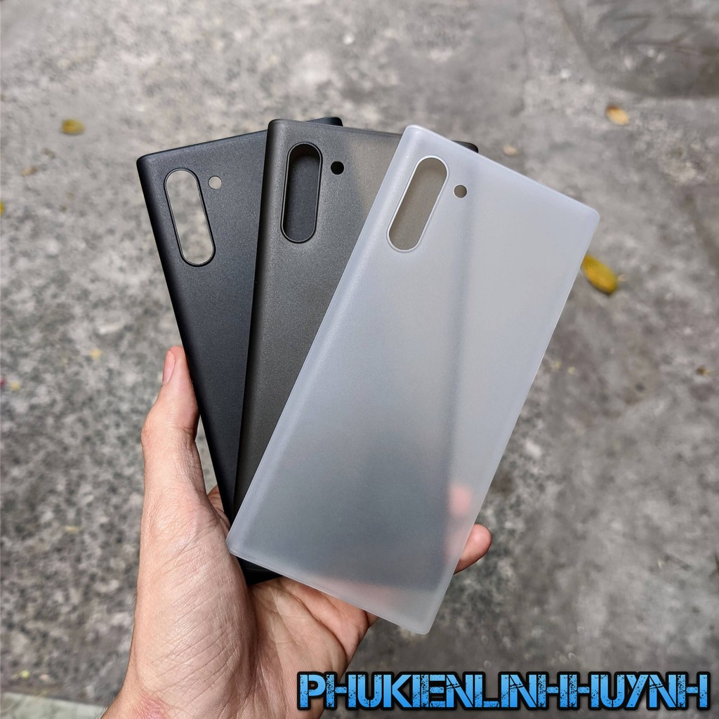 Samsung Galaxy Note 10_Ốp lưng Giấy siêu mỏng ôm sát mặt lưng máy.