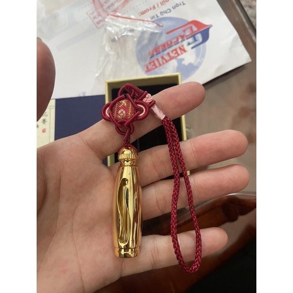 Lọ tinh dầu trầm cao cấp 1ml ( hợp kim mạ vàng)