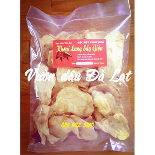 Khoai lang sấy giòn vàng 1kg vườn dâu Đà Lạt