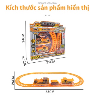 Bộ Đồ Chơi Đường Ray Xe Lửa Điện Tự Làm Cho Bé