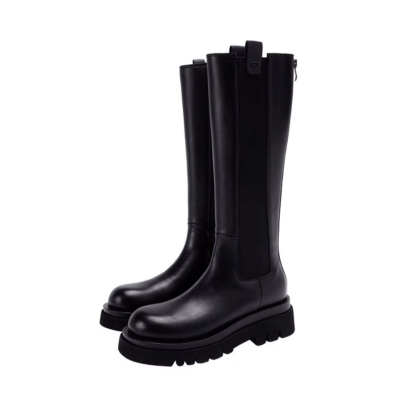 (FREESHIP) KNIGHT BOOTS - BỐT DA NỮ CAO ĐẾ DÀY CAO ĐẾN ĐẦU GỐI - BOOT CAO CỔ | WebRaoVat - webraovat.net.vn