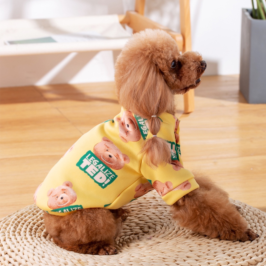 Áo len giữ ấm có lỡ lớn cho thú cưng