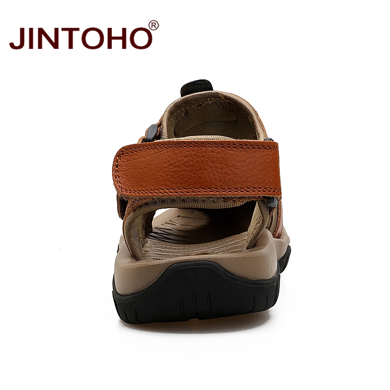 Giày sandal da kiểu dáng hợp thời trang sang trọng dành cho nam