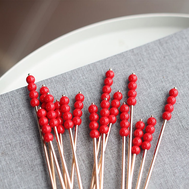 Trâm cài tóc cổ trang phong cách kẹo hồ lô ngào đường