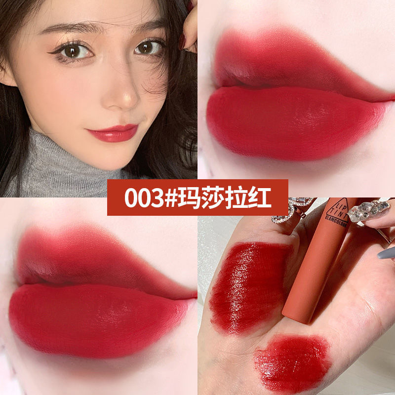 (Hàng Mới Về) Son Kem Lì Cho Màu Kháng Nước Không Dính Cốc Thích Hợp Cho Người Mới Bắt Đầu | BigBuy360 - bigbuy360.vn