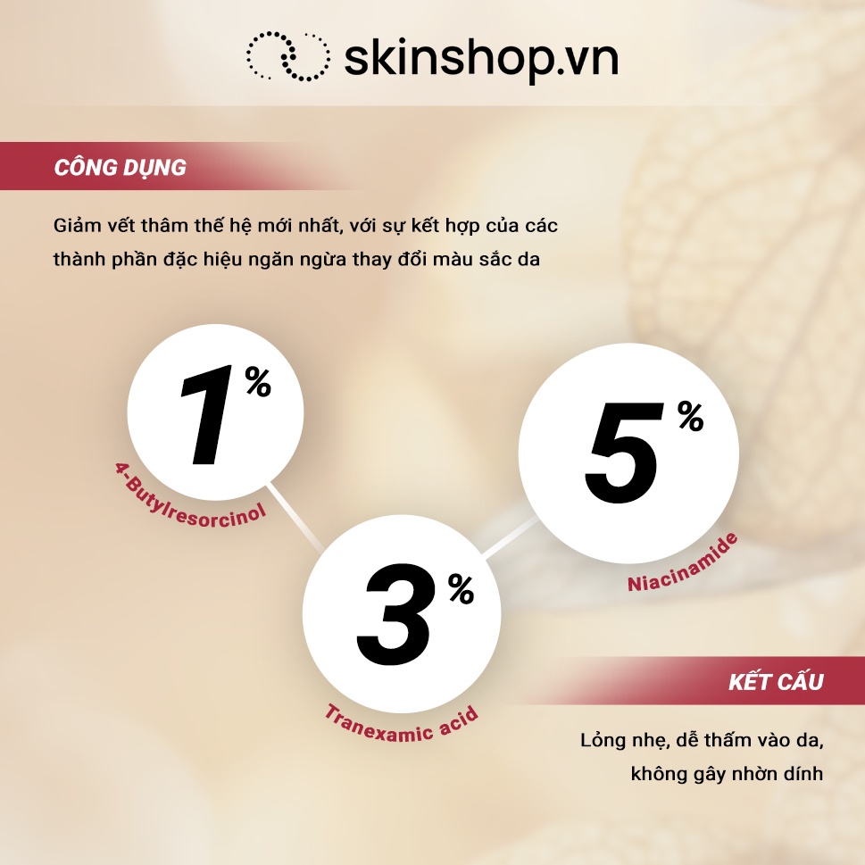 Serum trắng da, Giảm thâm mụn và thâm nám Pharmaform Skin Brightener 20ml