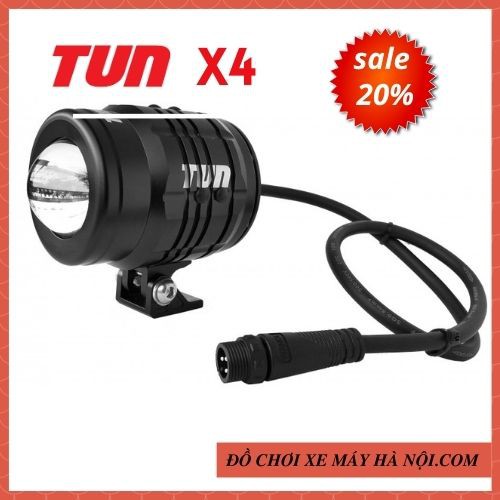[SIÊU PHẨM] LED TUN 4X - đèn trợ sáng chính hãng Tun - Cos pha Vàng - Bảo hành 12 tháng- Giá 1 quả