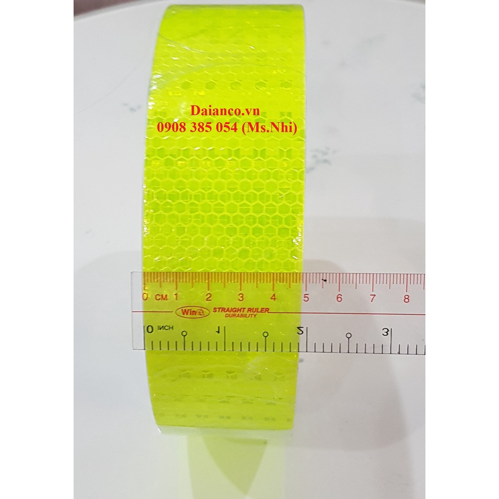 Băng keo phản quang 3M hình kim cương -Dài 50M- Kèm ảnh thật