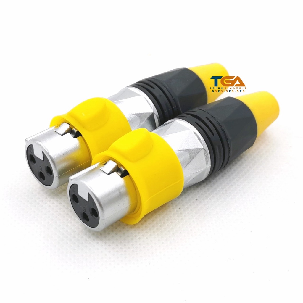 Jack rắc canon, xlr hàn dây, kháng nước chuẩn IP
