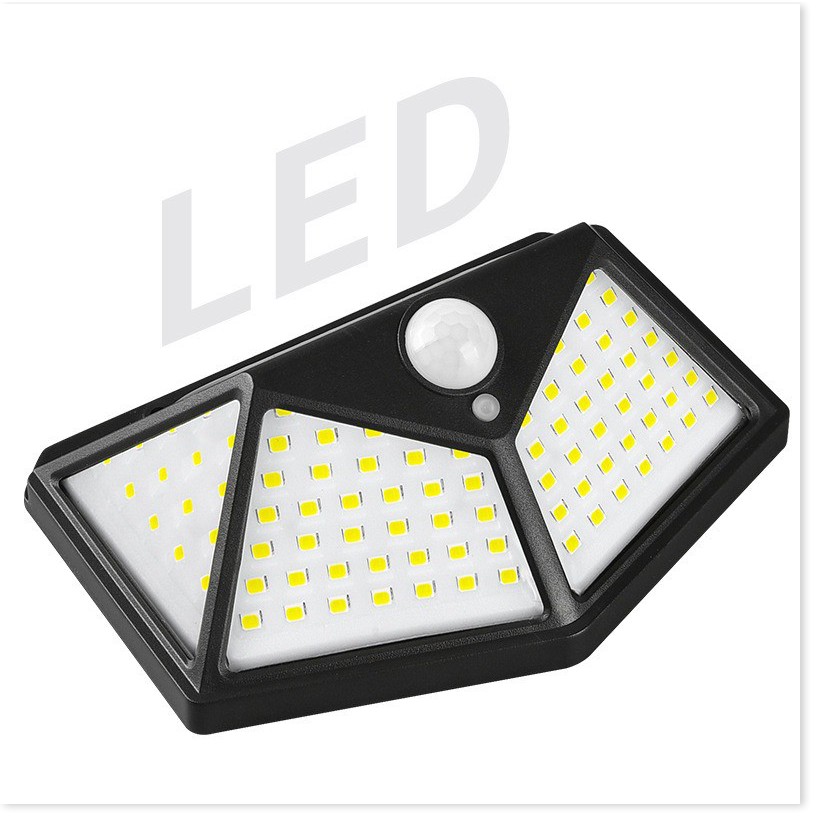 Đèn Led Năng Lượng Mặt Trời  ⛔GIÁ SỈ⛔  Đèn 100 led  góc rộng 3 chế độ sáng ưu việt - Chống nước, chống va đập 9502