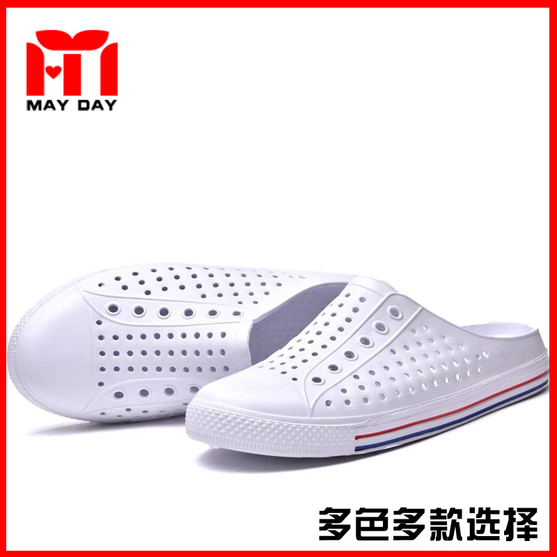 Giày Crocs Đi Biển Thiết Kế Thoáng Khí Cho Nam Và Nữ