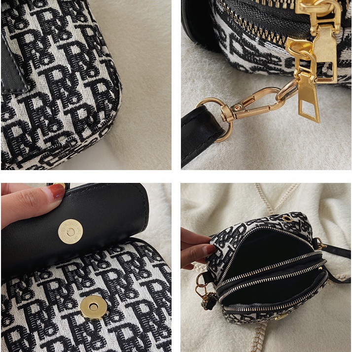 Túi Đeo Chéo Vai kf075 Đựng Điện Thoại Thời Trang Dành Cho Nữ