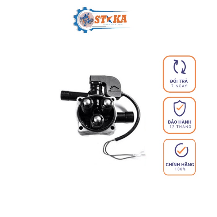 Đầu Bơm Máy Rửa Xe Mini Gia Đình Áp Lực Cao - Phụ Kiện Máy Rửa Xe ( Có Kèm Rơ le)