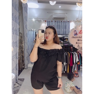 ÁO BÈO MẶC 2 KIỂU BIGSIZE LINH MÓM BIGSIZE