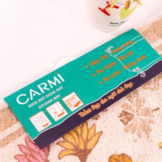 Thảm hoa cotton Carmi cao cấp (40 x 120cm)